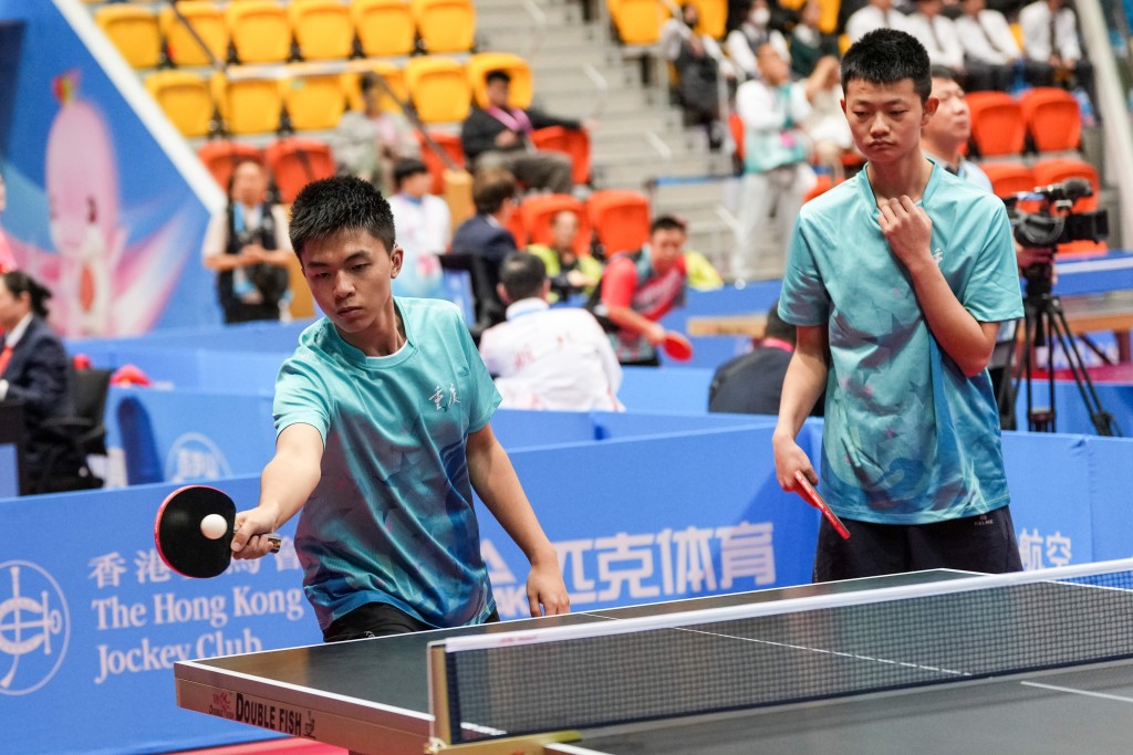 特奧會乒乓球賽事昨日已完成，過程順利。新華社