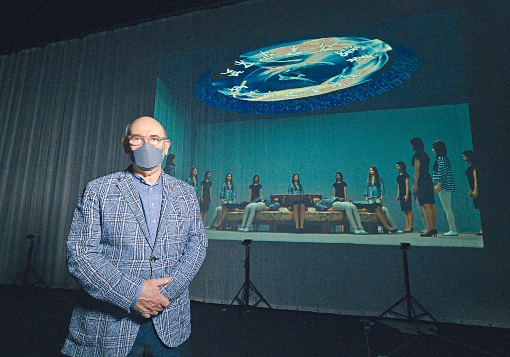 邵志飞为香港故宫制作五件多媒体装置，其中包括名为「梦境」的作品。