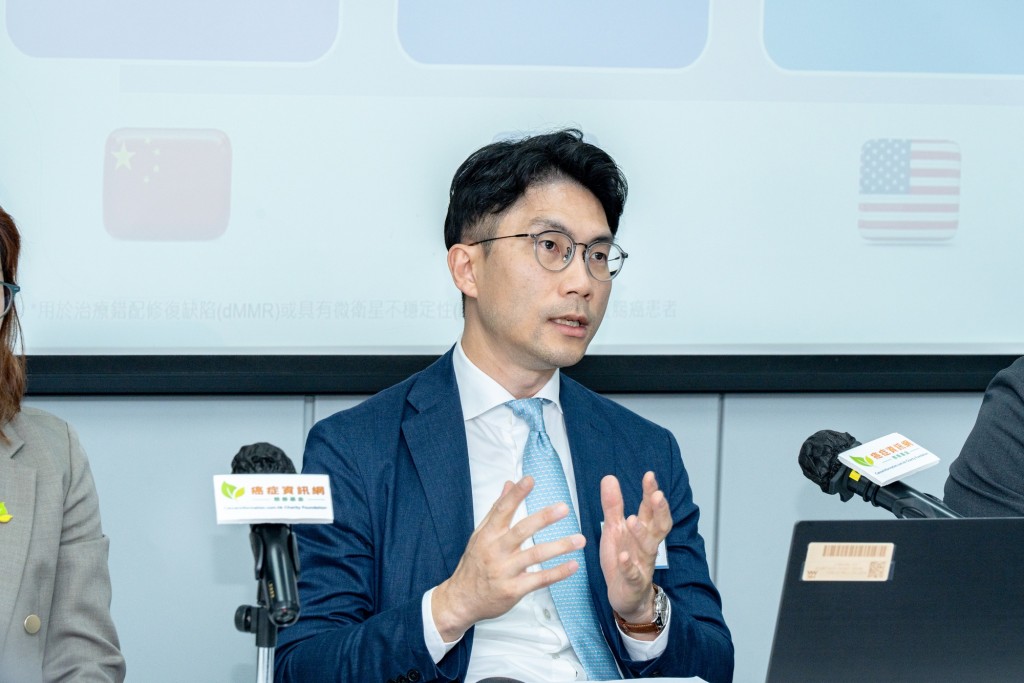 香港消化道腫瘤學會會長、臨床腫瘤科專科林嘉安醫生