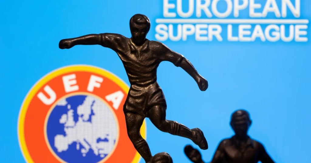 歐洲足協大力反對足壇豪門籌組歐超聯。路透社