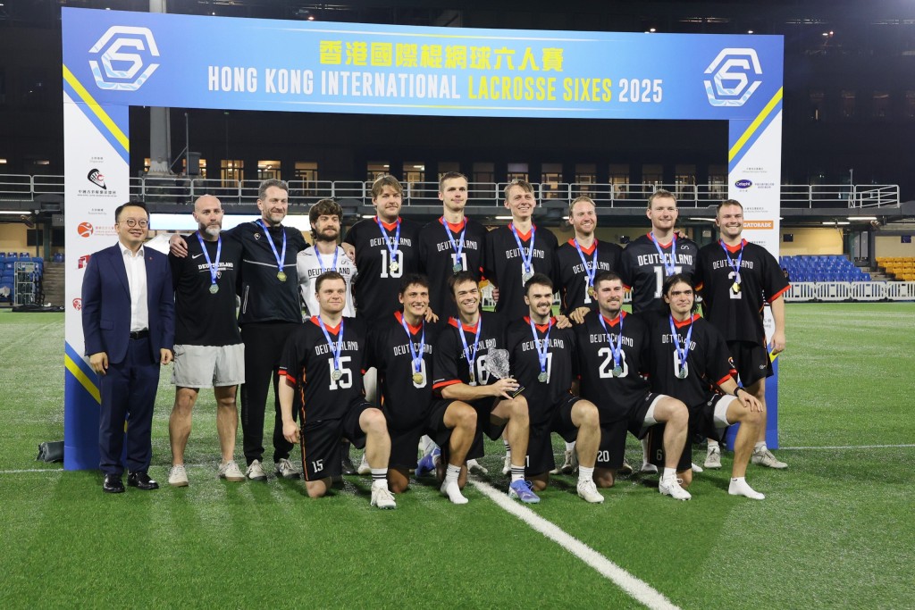 德國隊奪男子組冠軍。徐嘉華攝