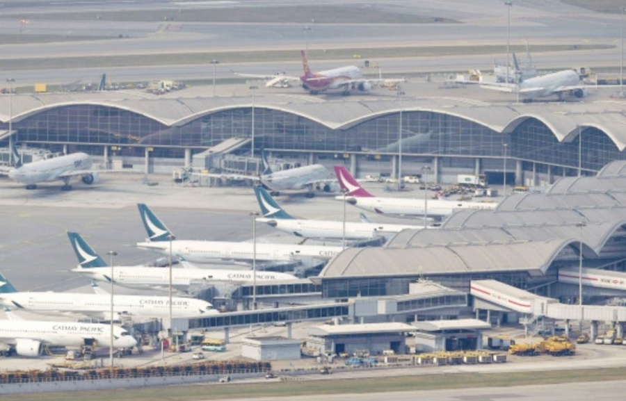 7月飛機起降量達33670架次,按年增長8.3%。資料圖片 7月飛機起降量達33670架次,按年增長8.3%。資料圖片