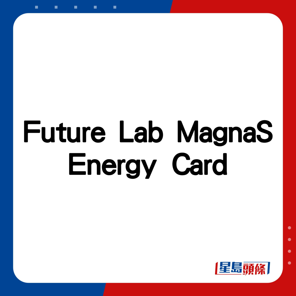  Future Lab MagnaS Energy Card