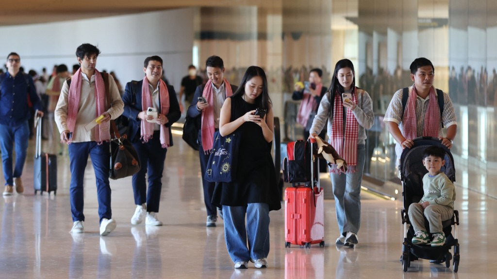 柬埔寨最大機場德崇國際機場今年9月正式投入運營。新華社