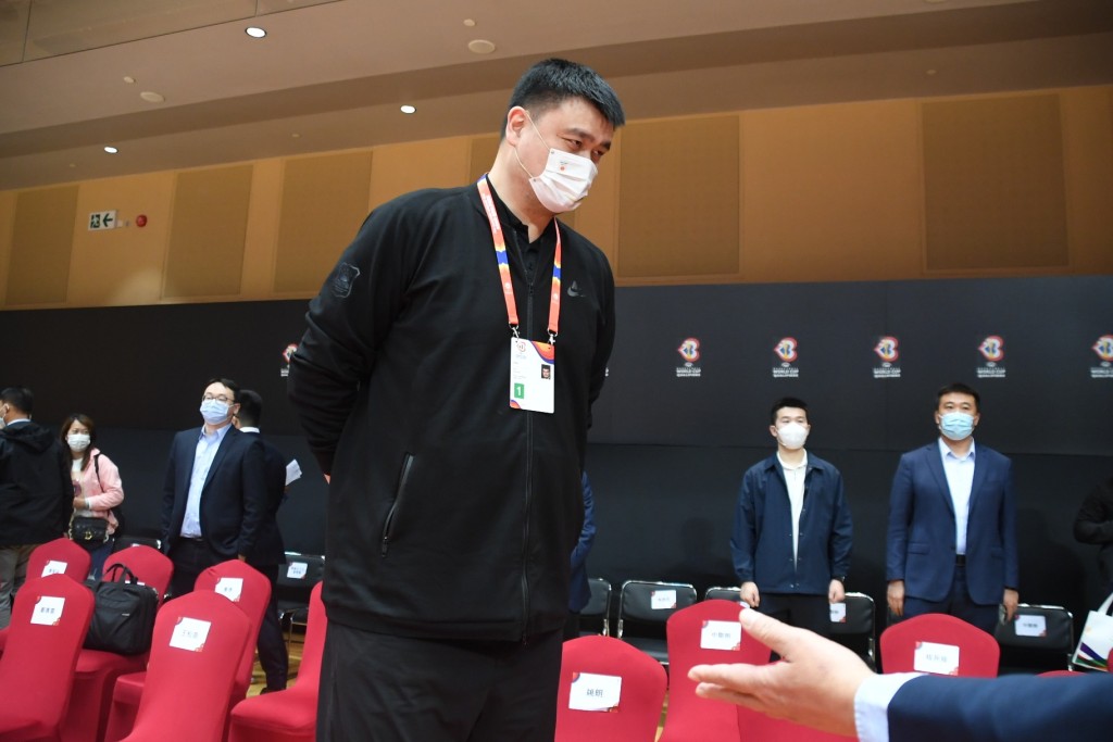 姚明現任中國籃球協會主席。