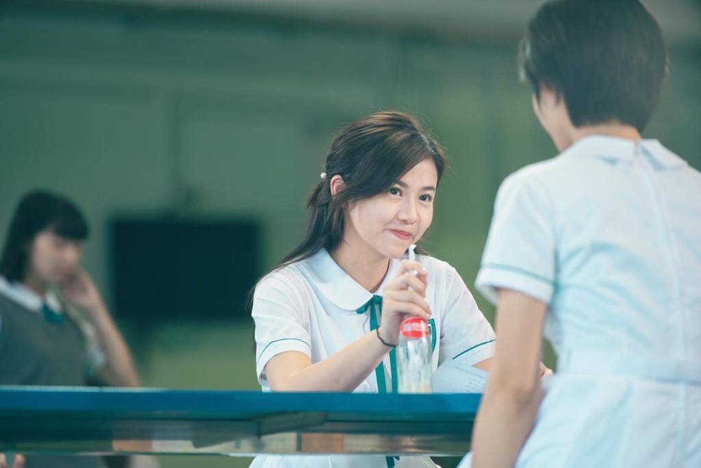 楊偲泳在《喜歡妳是妳》中的學生造型都好得。