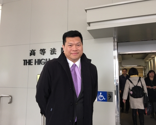 香港法學交流基金會主席兼民建聯「粗口大狀」馬恩國大律師。 資料圖片