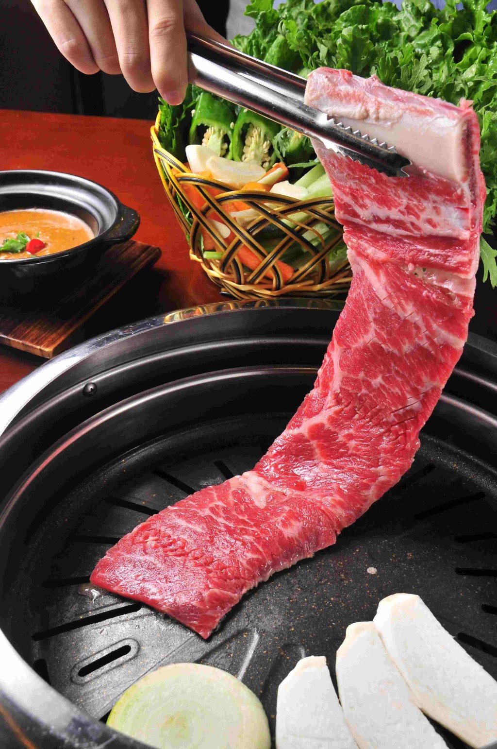 韓國燒肉同樣受歡迎。