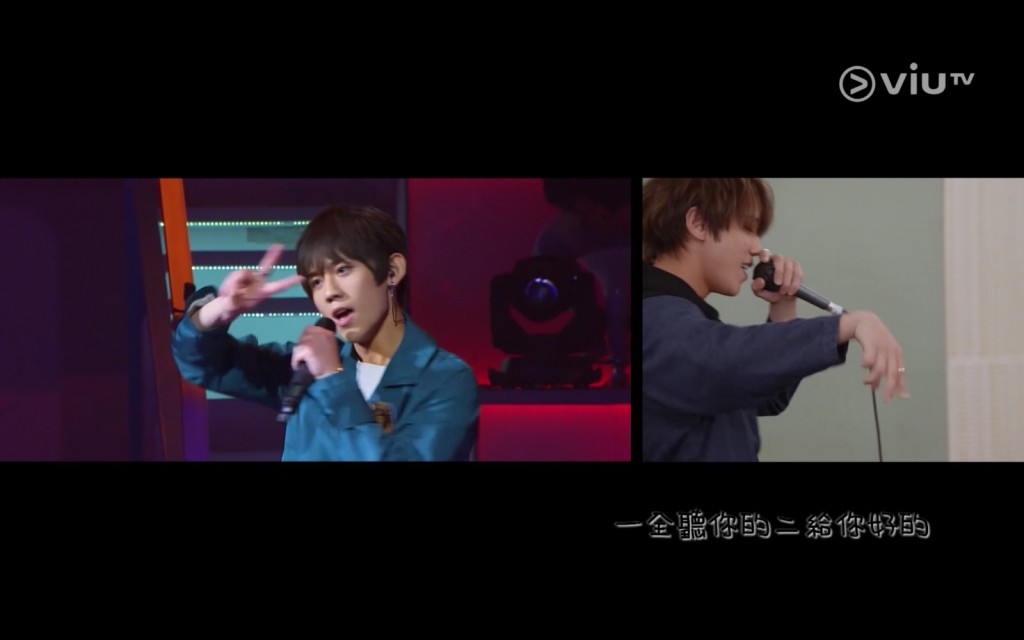 姜濤在《造星》時的招牌手勢。