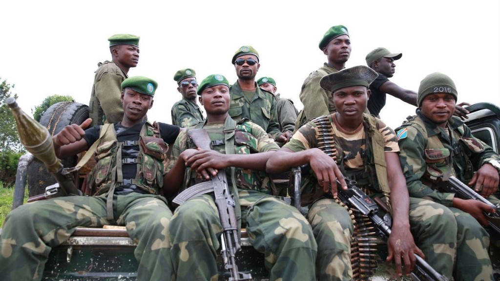 刚果军队。网上图片