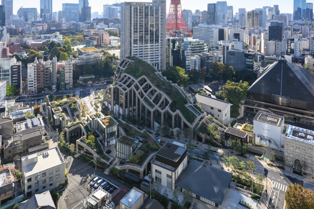 觀景台可俯瞰東京鐵塔與東京市中心景觀。網上圖片
