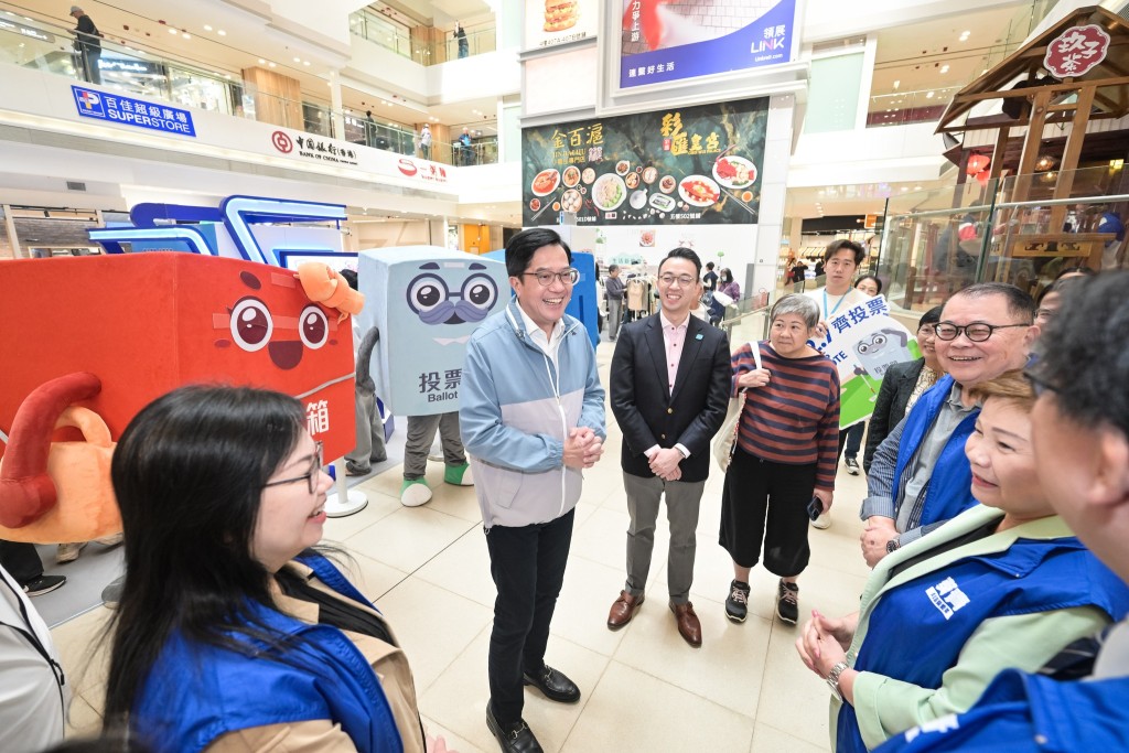 黃偉綸很高興見到不少街坊參與。黃偉綸FB 黃偉綸很高興見到不少街坊參與。黃偉綸FB