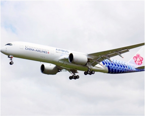 華航一班客機要緊急折返香港國際機場。資料圖片