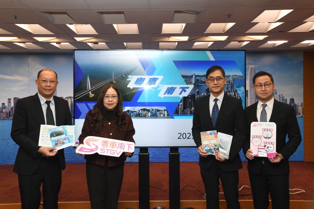 運輸署就「粵車南下」(入境市區部分)舉行技術簡介會。何健勇攝 運輸署就「粵車南下」(入境市區部分)舉行技術簡介會。何健勇攝