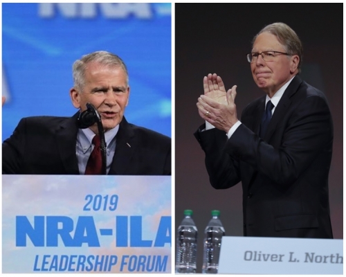 消息指诺思(左)是被拉皮埃尔（右）迫走的。AP