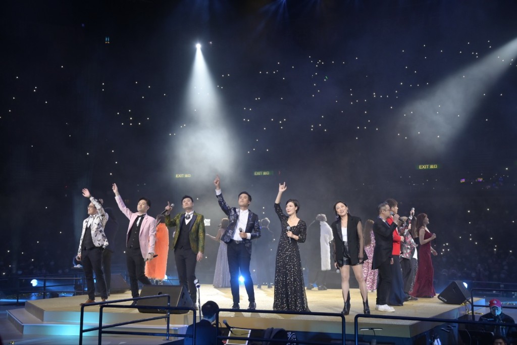 肥媽請來TVB歌唱節目《中年好聲音》的參賽者擔任嘉賓。