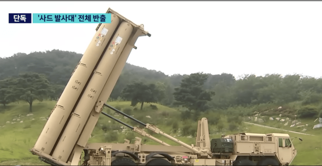 薩德系統導彈發射車 薩德系統導彈發射車