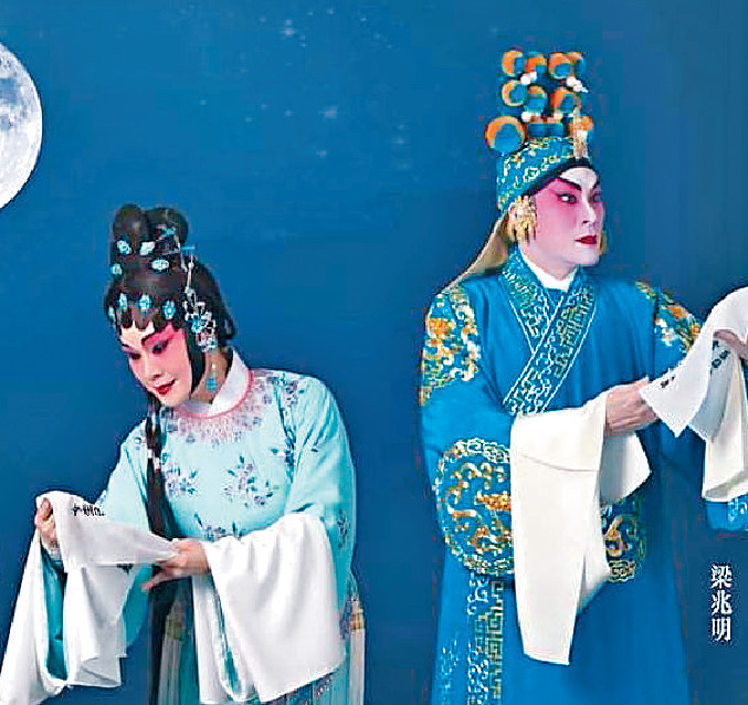 ■梁兆明和徐月明在疫情下，演大團圓結局的劇更適合。
