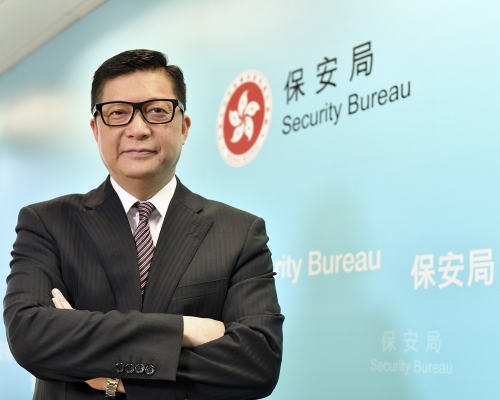 鄧炳強讚揚消防及救護工作是維持香港社會安全不可或缺的一環。資料圖片