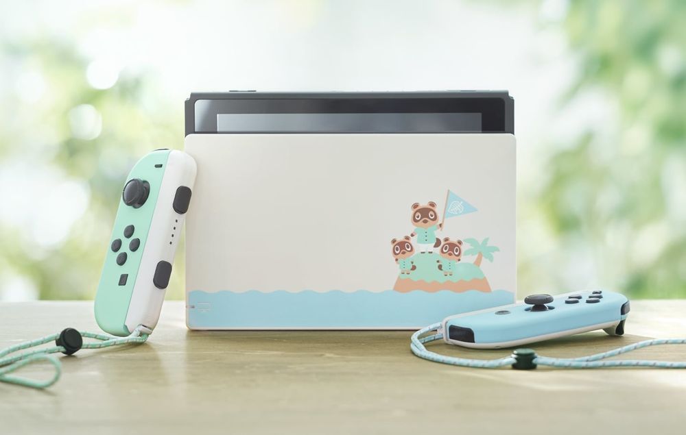 Nintendo Switch 集合啦!動物森友會 特別版主機