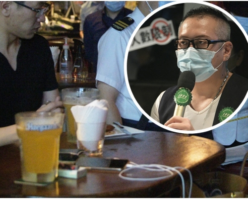梁立仁（小图）指业界已配合食物及卫生局要求采取多方面防疫措施。资料图片