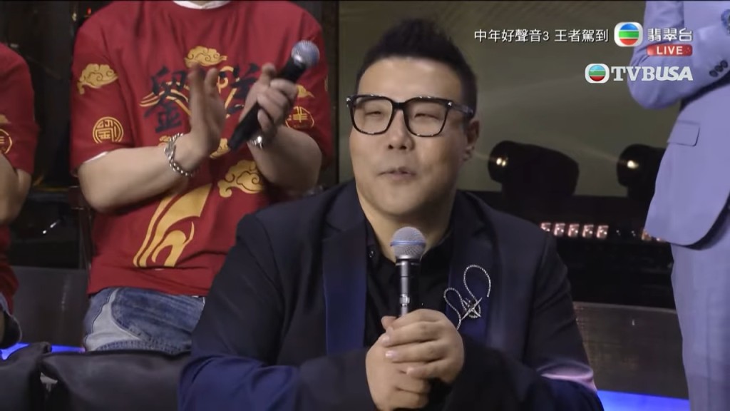 劉洋奪得《中年好聲音3》季軍。 劉洋奪得《中年好聲音3》季軍。