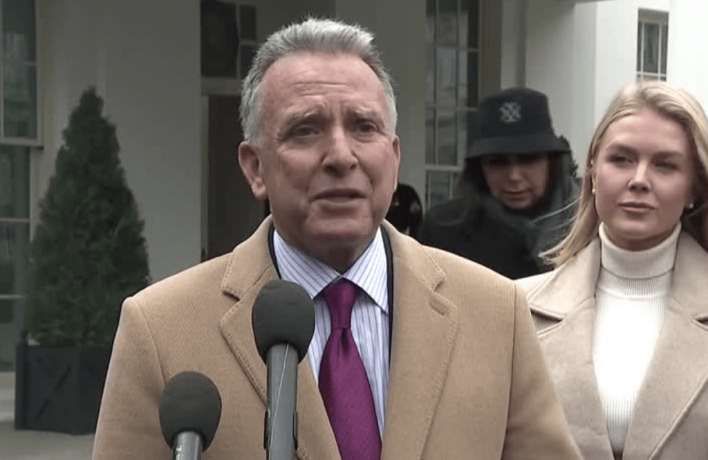 美方則由總統特朗普的特使威特科夫（圖），以及特朗普的女婿庫什納出面參與會談。路透社