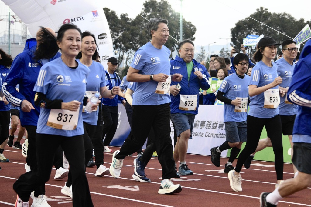 「領袖盃」吸引逾50名政商領袖及社會名人參與。