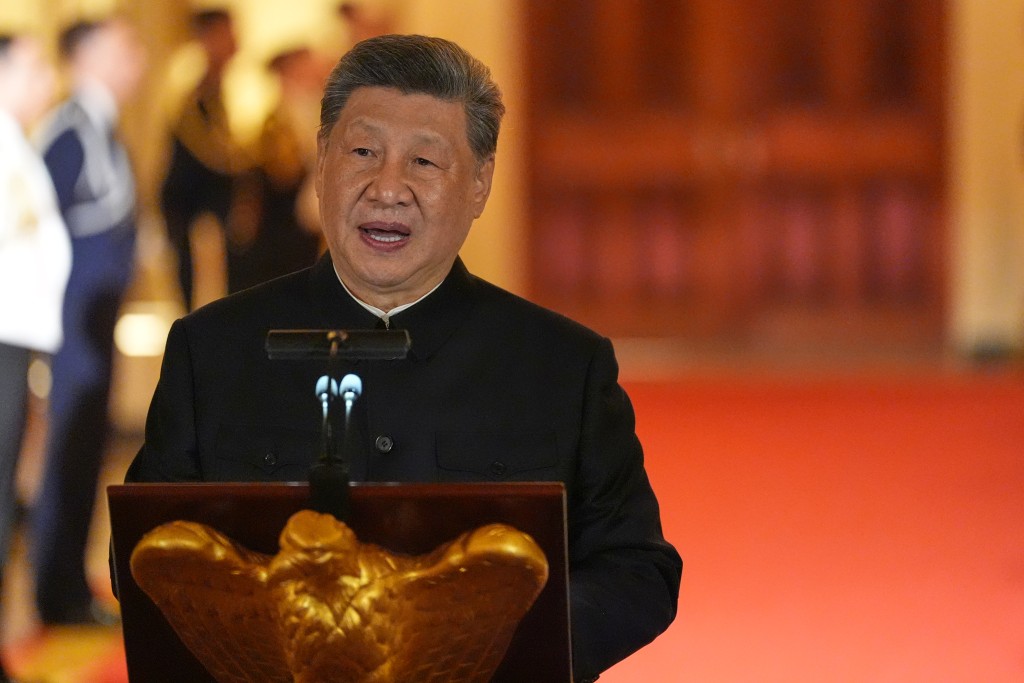晚宴前,習近平致辭時表示,中美兩國人民友好事業前景廣闊。美聯社 晚宴前,習近平致辭時表示,中美兩國人民友好事業前景廣闊。美聯社