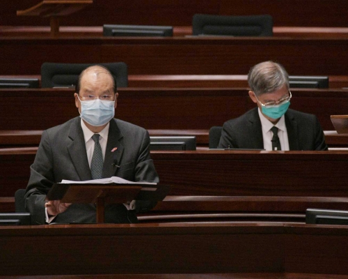 張建宗表示,食環署已加快公廁翻新工程進度。