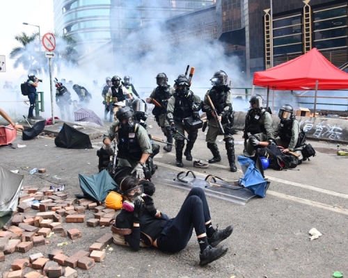 多區今日爆發示威衝突。