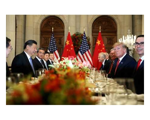特朗普早前曾樂觀地表示,他可能在本月會見習近平。資料圖片