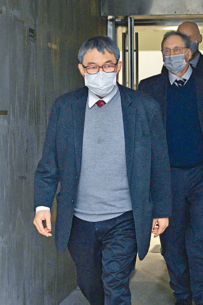 高院續聆訊霍英東家族爭產案。圖為霍震宇。