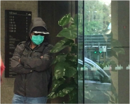 被告蕭旭文。劉曉曦攝