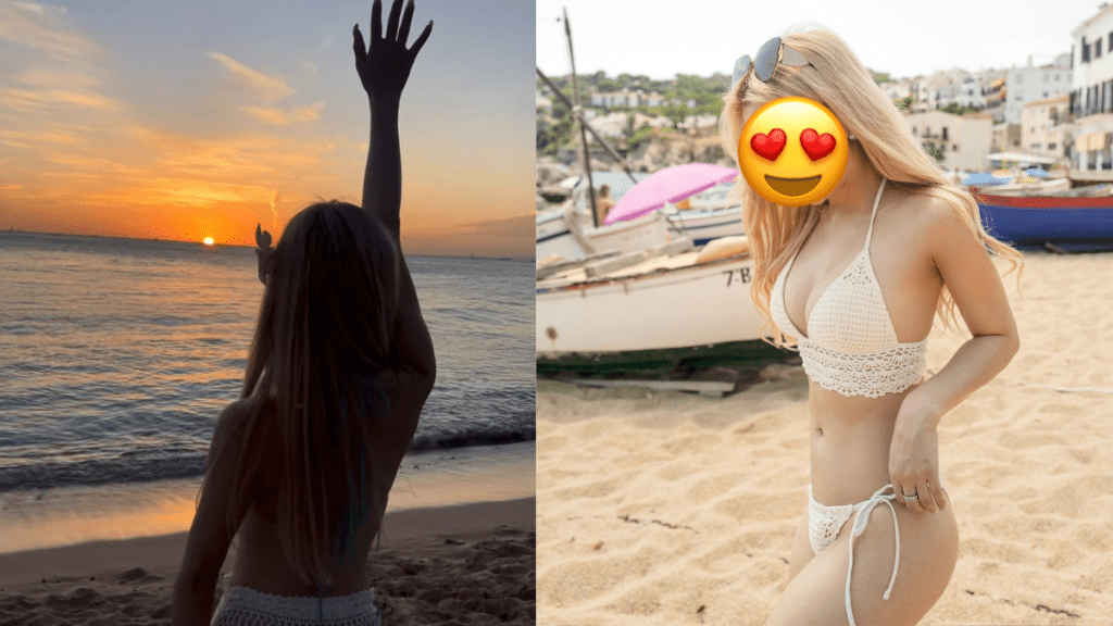 前TVB小花做運動激晒低超胸火辣身材  誘人作品竟由前港姐冠軍操刀  離巢後繼續富貴生活