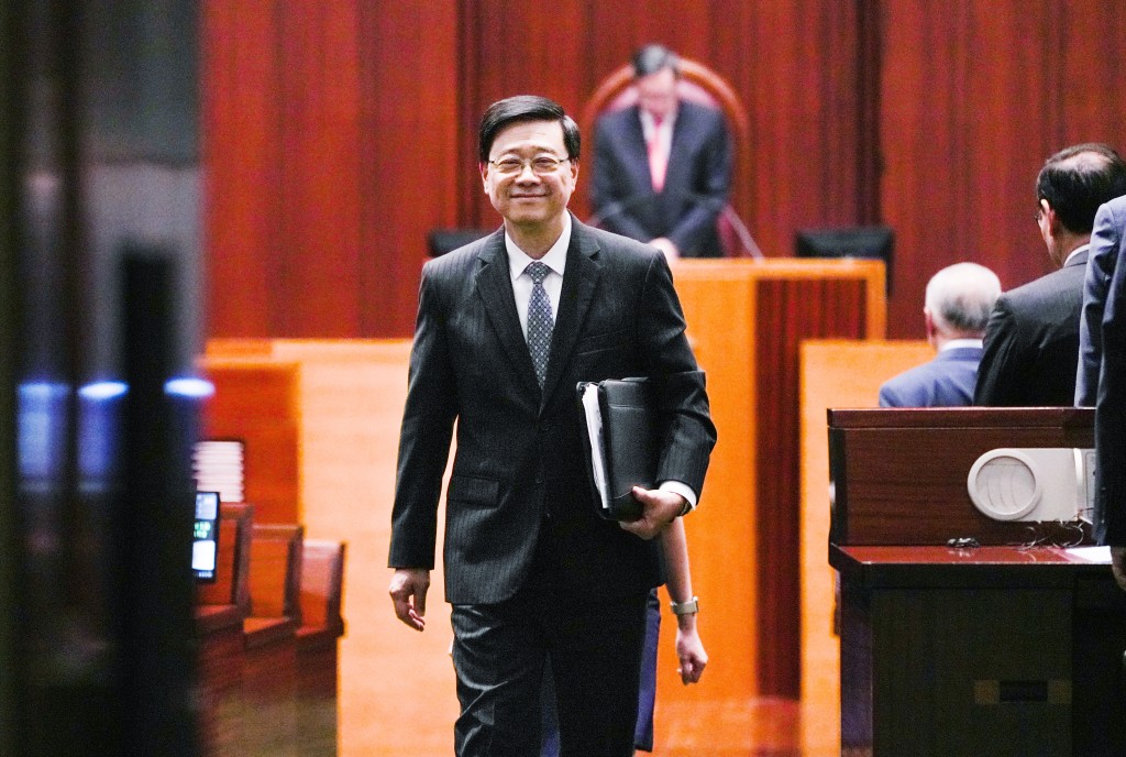 行政长官李家超。吴艳玲摄 行政长官李家超。吴艳玲摄