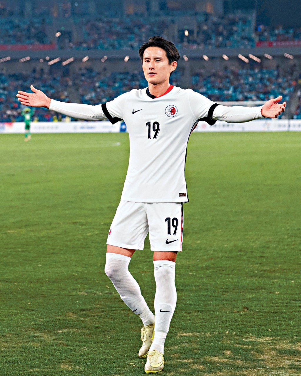 黃威的罰球入球相當精彩。