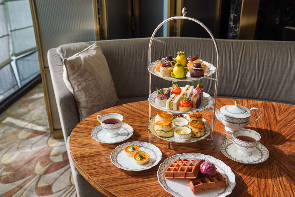 茶園的秋季主題下午茶套餐。