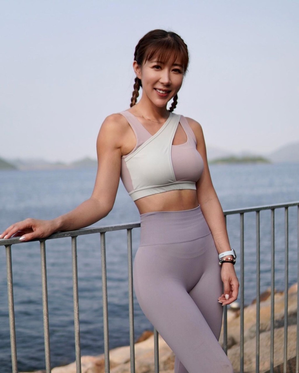 經常運動的陳婉衡練出「最強Body」。