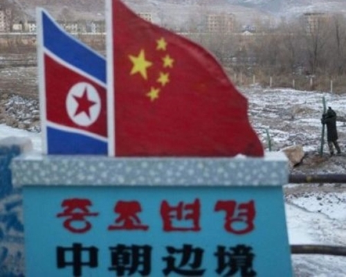 中國在中、朝邊界沿線加強軍事部。