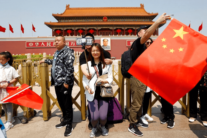 經濟科技不斷進步，中國愈來感覺自我良好。(AP圖片)