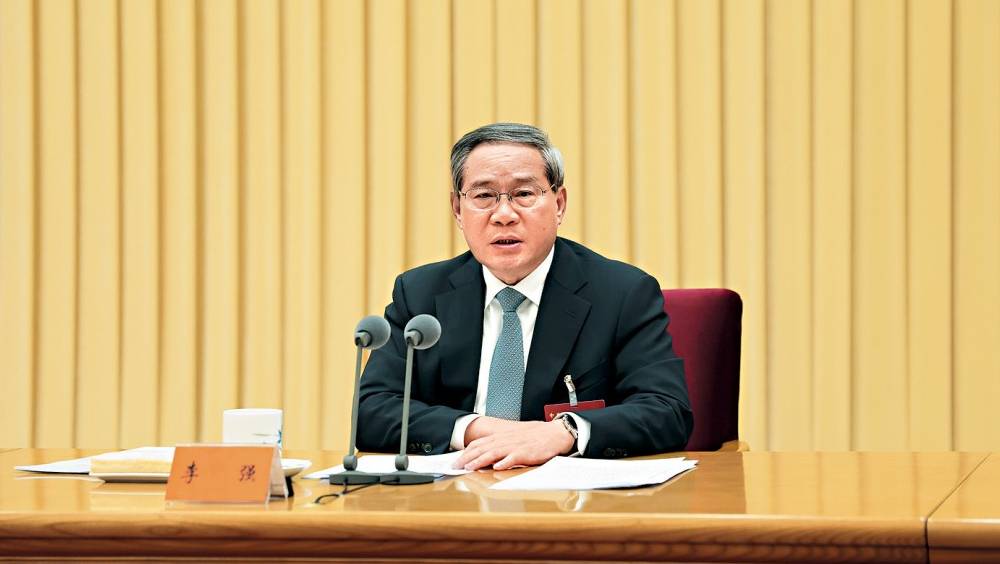 總理李強開會研究「十五五」規劃。