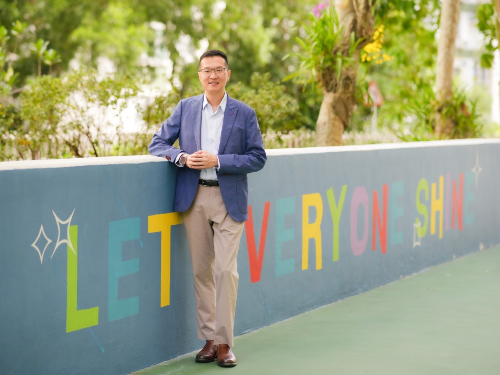 佛教中華康山學校馬中駿校長（圖片來源：受訪學校提供）