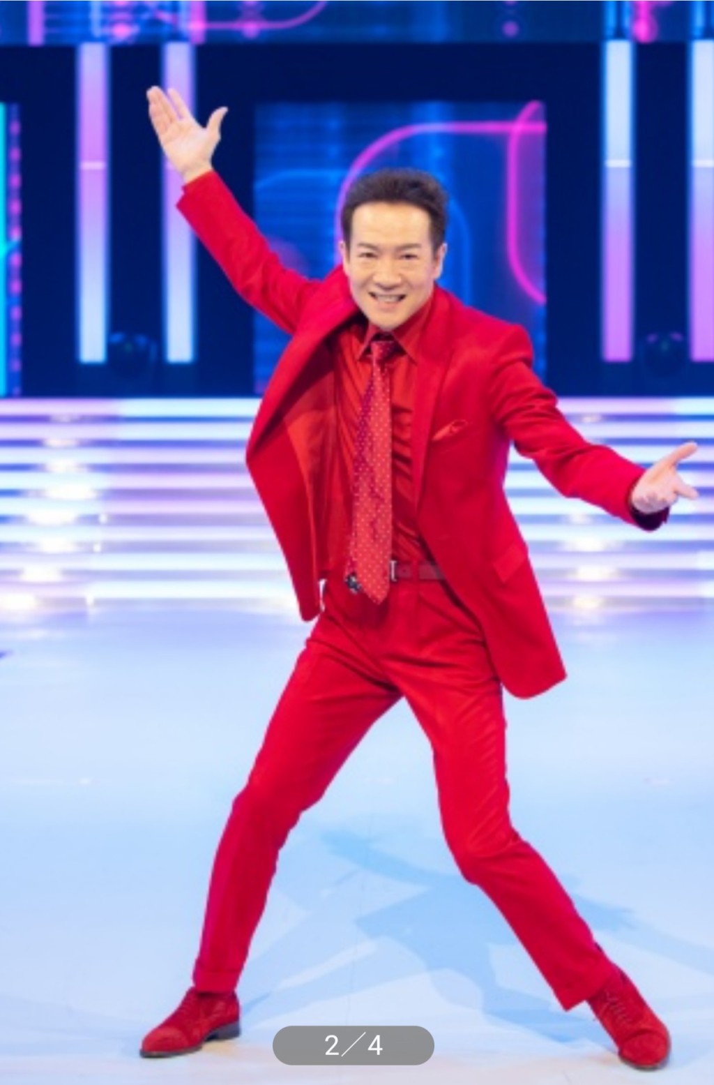 因為Keep住要曝光,所以田原雖然一把年紀都幾活潑。