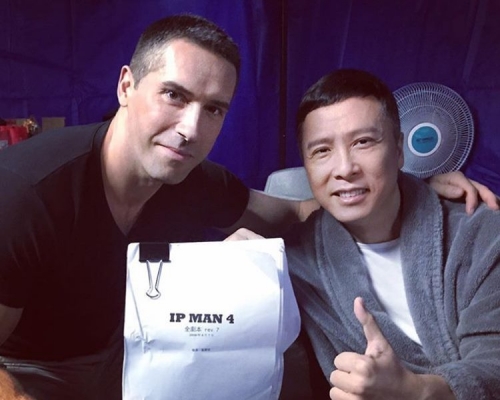 甄子丹邀請Scott加盟《葉問4》。