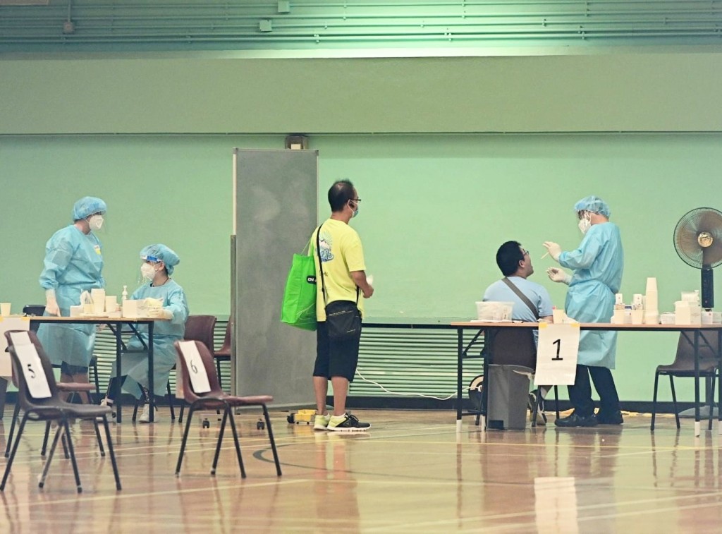 至今累計逾178萬人登記檢測。
