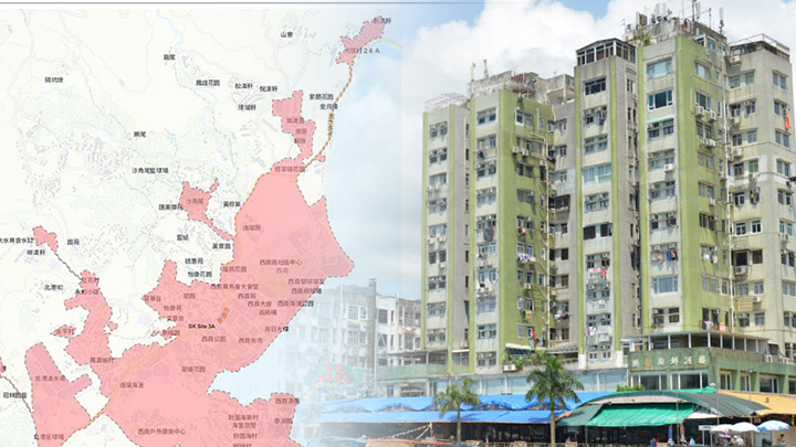當局指,黃大仙西貢深水埗等多區的污水呈陽性,呼籲市民進行檢測。
