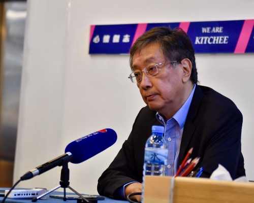 伍健否認曾向傳媒洩密。梁柏琛攝