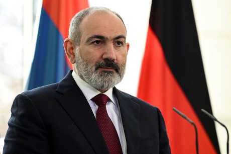 亚美尼亚总理帕辛扬。路透社
