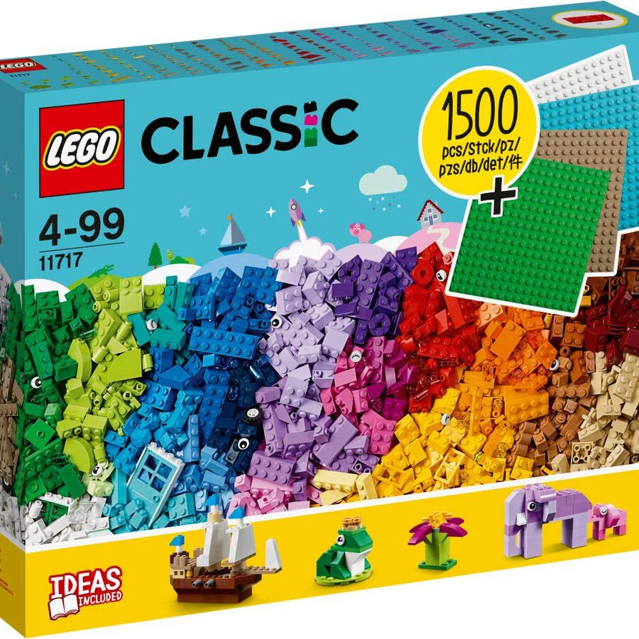 ‧拼砌創意模型 　　LEGO經典顆粒拼砌盒（11717）備有多種顏色和形狀，包括輪子、窗戶、門和人物的眼睛等，孩子們可以製作他們所能想像的任何東西。可根據說明拼砌推薦的模型，或盡享自由拼砌的樂趣，這類開放式遊戲玩法，最能提升孩子創意及樂趣。（$599）